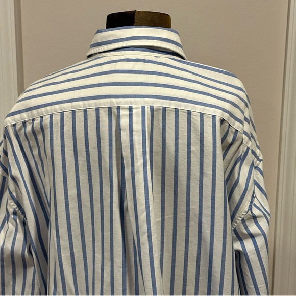 New without tag Women’s Polo by Ralph Lauren blue & white shirt Size 18 - Picture 6 of 9